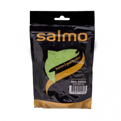 Добавка в прикормку Salmo сухой ароматизатор Линь-Карась Марципан 0.2кг