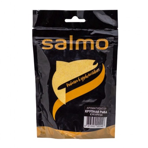 Добавка в прикормку Salmo сухой ароматизатор Крупная Рыба Кукуруза 0.2кг