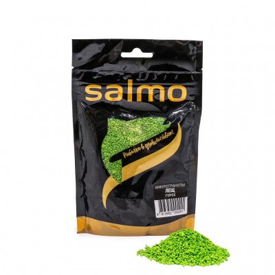 Добавка в прикормку Salmo микрогранулы Лещ Горох зелёные 0.2кг