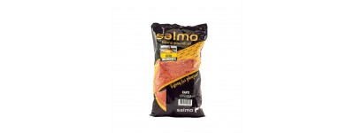 Прикормка рыболовная SALMO Карп Клубника, 1 кг, рецепт Юрия Лисовского