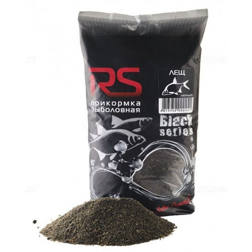 Прикормка рыболовная RUTILUS RS Black Series Лещ Черный 1 кг