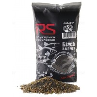Прикормка рыболовная RUTILUS RS Black Series Фидер Черный 1 кг