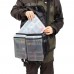 Сумка рыболовная СЛЕДОПЫТ Street Fishing Bag, 30х38х16 см, цв. серый + 3 коробки (2 Luno 20/1 Luno 28)