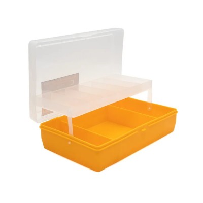 Ящик СЛЕДОПЫТ для мелочей, большой, с подъемными полками, 235*150*65 мм