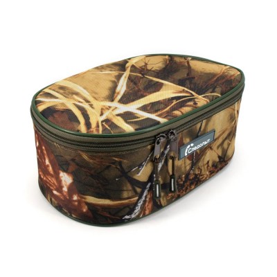 Чехол для катушки СЛЕДОПЫТ под 2 шт., р. 11*31*18 см, цв. камыш желтый