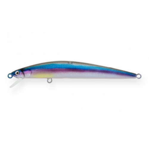 Воблер Минноу Strike Pro Slingshot Minnow 90, 90 мм, 7 гр, Загл. 0,3м.-0,5м., Плавающий, цвет: A210-SBO-LU Rainbow Ghost Wakasagi, (EG-146F#A210-SBO-LU)