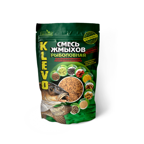 Увлажненная СМЕСЬ 9-ТИ ЖМЫХОВ аромат УКРОП 0,9 кг