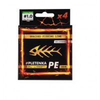 Шнур SnastiZdraste PE pletenka X4 150m (dark green) 1.0-15lb/6.8kg