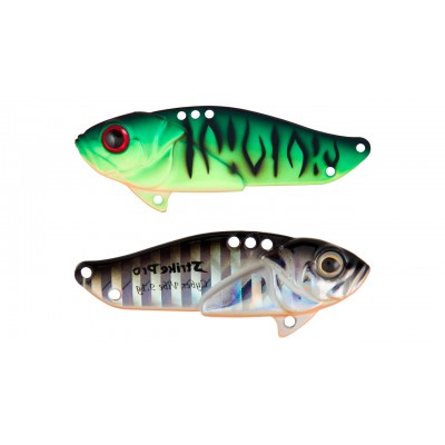 Блесна-Цикада Strike Pro Cyber Vibe 45, 45 мм, 9,1 гр, (JG-005C#GC01S/A70-713S)