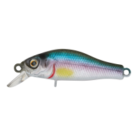 Воблер Минноу Strike Pro Archback 35SP, 35 мм, 2,2 гр, Загл. 0,1м.-0,3м., Нейтральный, цвет: A210-SBO-RP Rainbow Ghost Wakasagi, (EG-125E-SP#A210-SBO-RP)