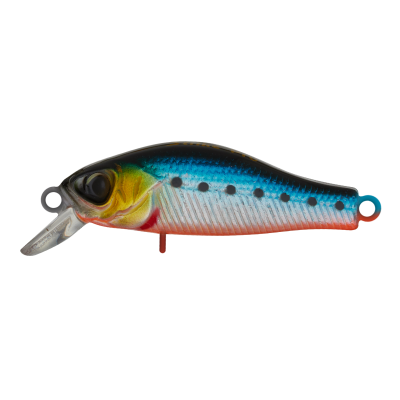 Воблер Минноу Strike Pro Archback 35SP, 35 мм, 2,2 гр, Загл. 0,1м.-0,3м., Нейтральный, цвет: A234-SBO-LU Blue Back Silver OB Fluo, (EG-125E-SP#A234-SBO)