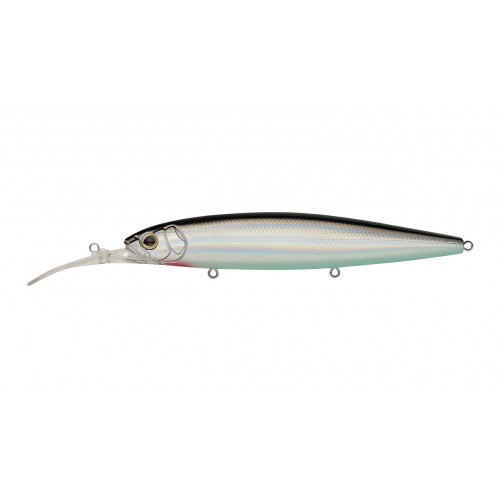 Воблер Минноу Strike Pro Bold Deep Diver 130SP, 130 мм, 24,5 гр, Загл. 2,5м.-5,0м., Нейтральный, цвет: A010-EP Black Back Silver, (EG-191L#A010-EP)