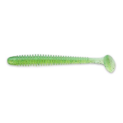 Приманка силиконовая Keitech Swing Impact 4" #424 Lime Chartreuse