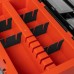 Ящик рыболовный зимний двухполочный Helios SHARK (19л) оранжевый