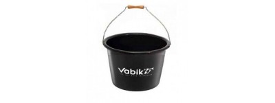 Ведро для прикормки VABIK PRO Black 13л.