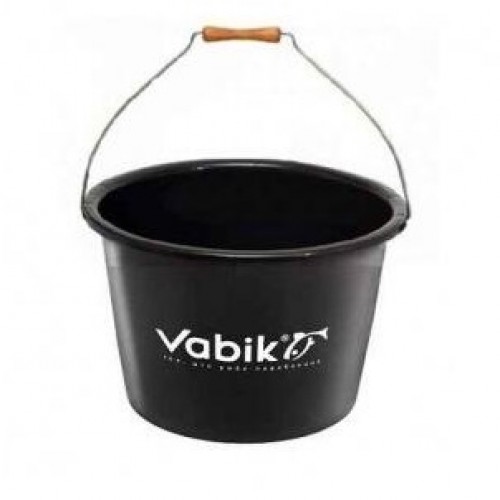 Ведро для прикормки VABIK PRO Black 13л.