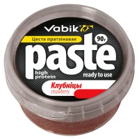 Приманка Vabik PASTE тесто протеиновое Клубника 90г