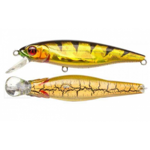 Воблер Минноу PONTOON 21 GreedyGuts 88SP-SR, 88 мм, 11.7гр, Загл. 0.8м.-1.2м., Суспендер, цвет: 437