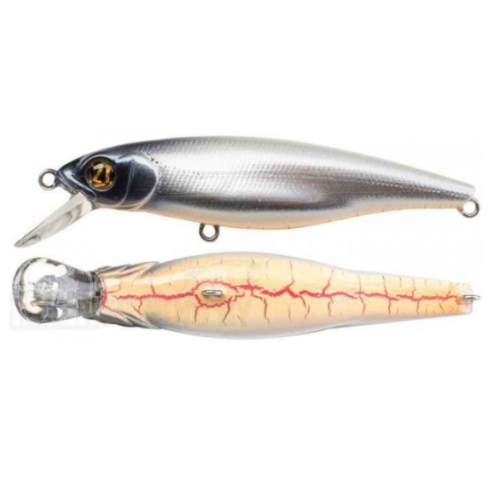 Воблер Минноу PONTOON 21 GreedyGuts 88SP-SR, 88 мм, 11.7гр, Загл. 0.8м.-1.2м., Суспендер, цвет: 471