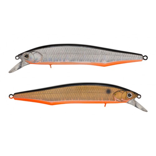 Воблер Минноу Strike Pro Intriger 120SP, 120 мм, 20 гр, Нейтральный, цвет: A70-613-SBO Double Silver/Smoked, (EG-194A-SP#A70-613-SBO)