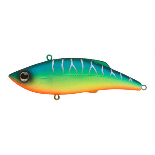 Воблер Раттлин Strike Pro Rattle-N-Shad 75, 75 мм, 11 гр, Тонущий, цвет: A204S Pearl Mat Tiger, (JL-027S#A204S)
