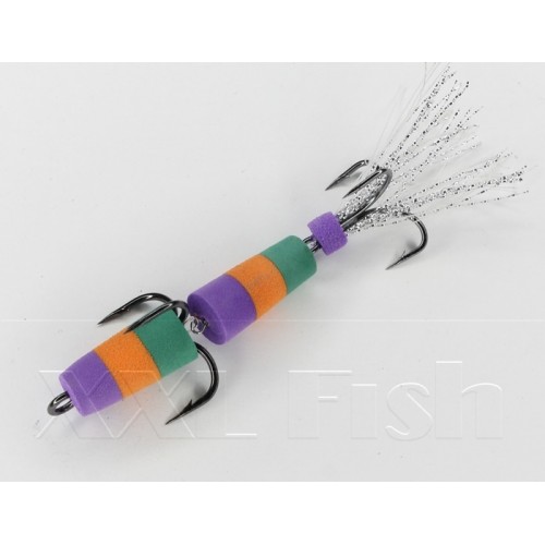 Приманка Мандула Флажок XXL FISH Модель №11 цвет ФОЗ