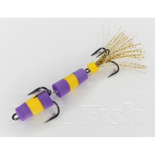 Приманка Мандула Флажок XXL FISH Модель №11 цвет ФЖ