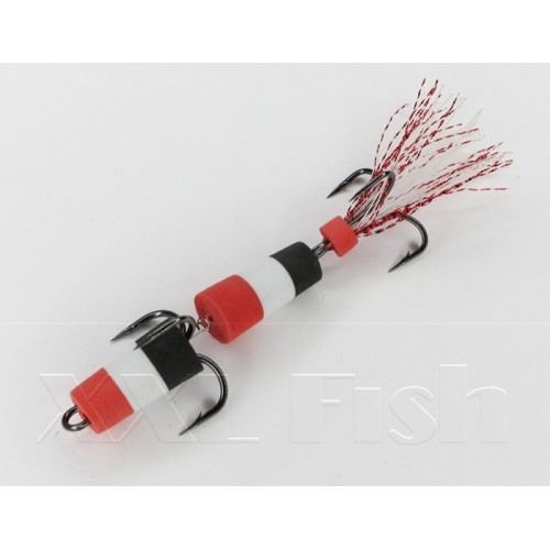 Приманка Мандула Флажок XXL FISH Модель №11 цвет КБЧ