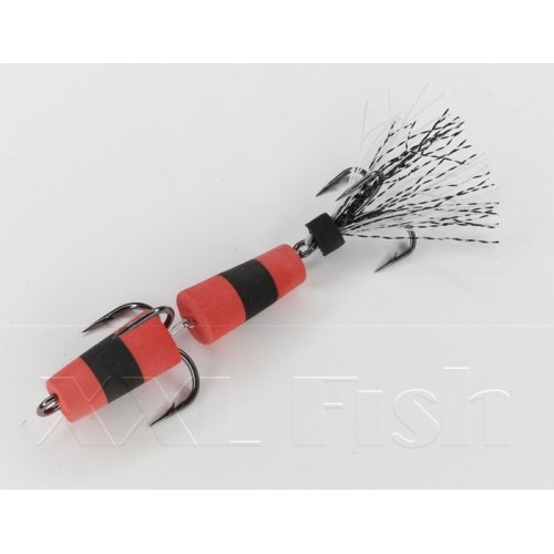 Приманка Мандула Флажок XXL FISH Модель №11 цвет КЧ