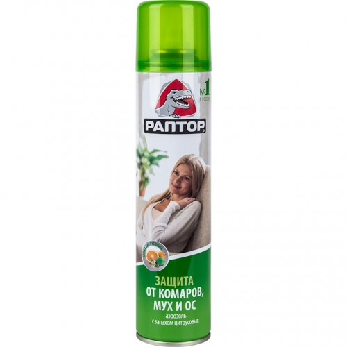 РАПТОР Аэрозоль от летающих насекомых 275мл