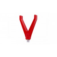 Рогатуля пластиковая "V" красная