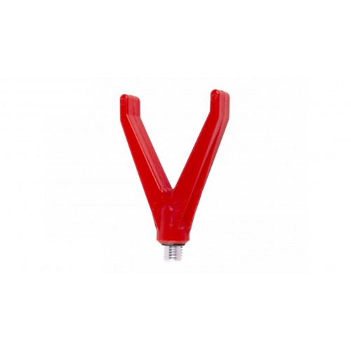 Рогатуля пластиковая "V" красная