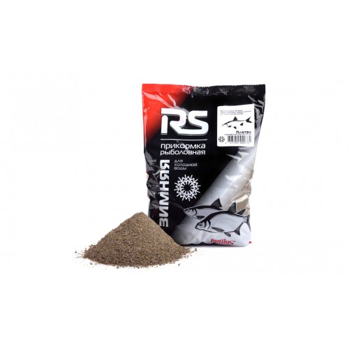 Прикормка RUTILUS RS Плотва темная (холодная вода) 750 гр