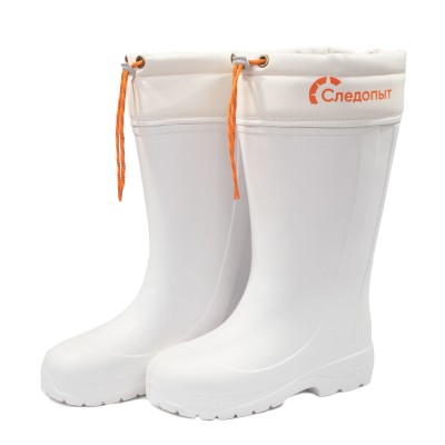 Сапоги СЛЕДОПЫТ MINK, ЭВА, 4-слойный вкладыш, -40°С, р. 40-41, белый