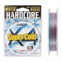 Шнур плетеный DUEL Hardcore Super Cold X4 5 Color #1.5 10.0kg 200m