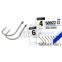 Крючок Owner Pin Hook 50922 черный (ВС) №14 12шт