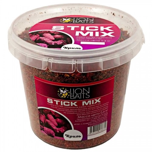 Stick mix Lion baits Криль, 600гр