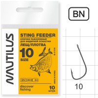 Крючок Nautilus Sting Feeder Лещ/плотва S-1119BN №10
