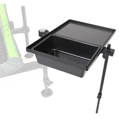 Стол рыболовный с контейнером FC TRAY TABLE WITH CONTAINER 50x36см с крепл. на кресло (36/25)