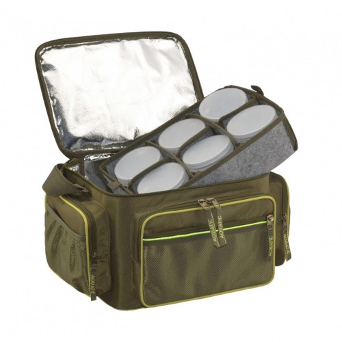 Термо-сумка Aquatic С-44Х с банками 18 шт. (цвет: хаки, размер: 32х23х27 см.)