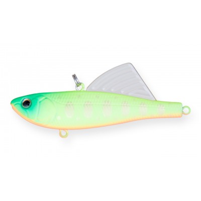 Воблер Раттлин Strike Pro Tornado Vibe 85, 85 мм, 25,6 гр, Быстротонущий, цвет: A178S Lemon Mat Tiger, (EG-204B-UV#A178S)