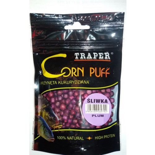 Плавающая кукуруза Traper CORN PUFF 4mm Sliwka/Слива 20g