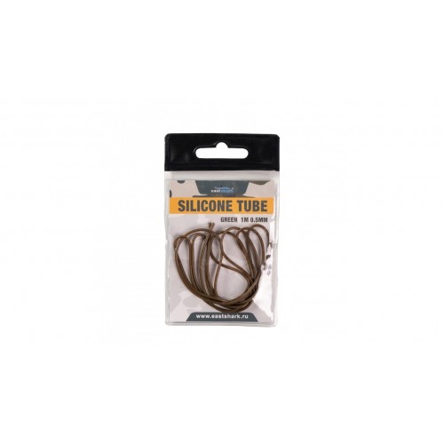 Силиконовая трубка для поводков 0,5 мм (1м.)