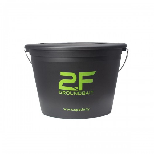 Ведро рыболовное «2F» с крышкой и тазом, 25 л
