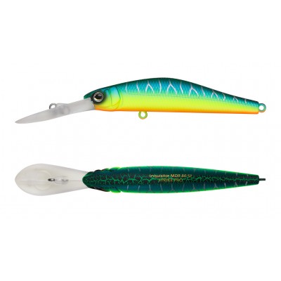 Воблер Минноу Strike Pro Inquisitor MDR 80SP, 80 мм, 9,1 гр, Загл. 1,0м.-2,5м., Нейтральный, (EG-193AL-SP#A223S-RP)