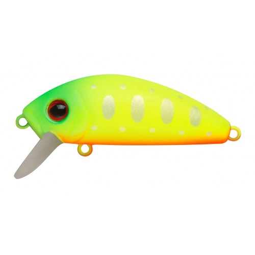 Воблер Минноу Strike Pro Mustang Minnow 45, 45 мм, 4,5 гр, Загл. 0,2м.-0,5м., Плавающий, цвет: A178S Lemon Mat Tiger, (MG-002F#A178S)