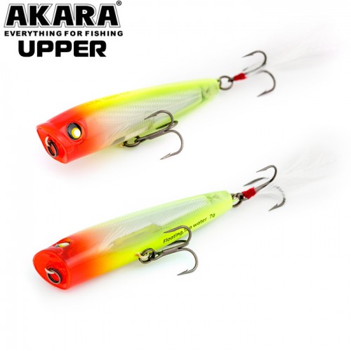 Воблер поппер Akara Upper 65F, 7гр., цвет A51