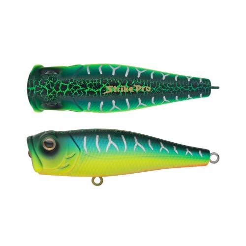 Воблер Поппер Strike Pro Bubble Pop 65, 65 мм, 8 гр, (EG-046#A223S-RP)