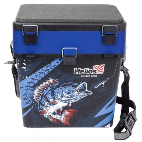 Ящик рыболовный зимний ICE FISHING PERCH синий (HS-IB-19-IFP) Helios