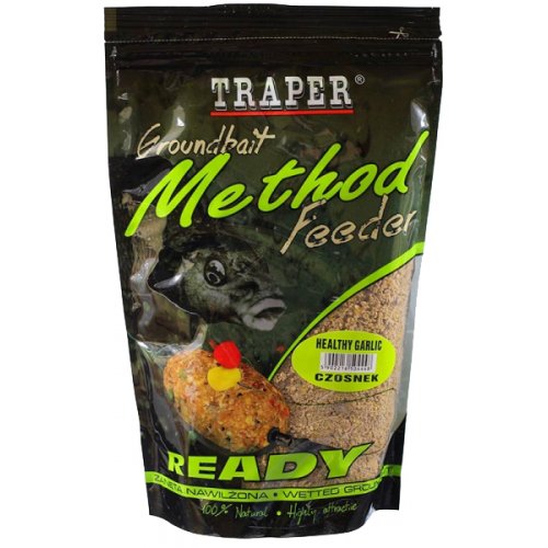 Методная прикормка Traper Method Feeder Ready Czosnek/Чеснок 0,75кг